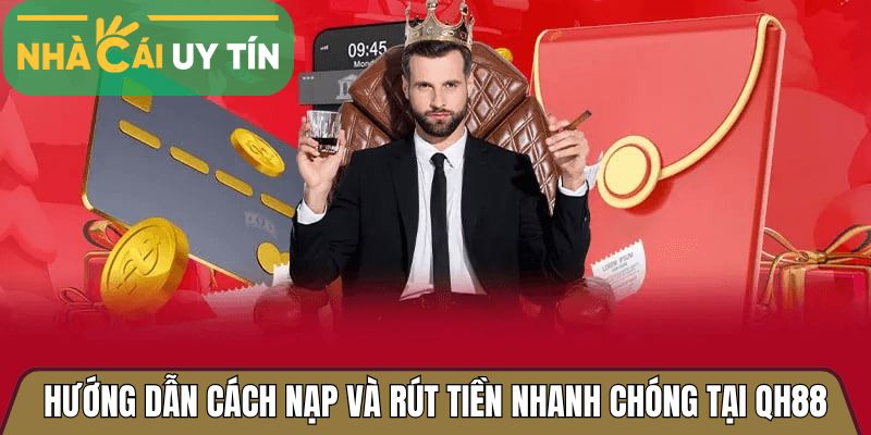 Hướng dẫn chi tiết cách nạp và rút tiền nhanh chóng tại Qh88