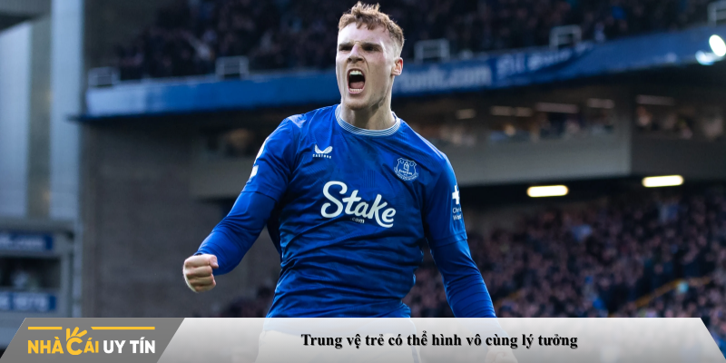Trung vệ trẻ có thể hình vô cùng lý tưởng